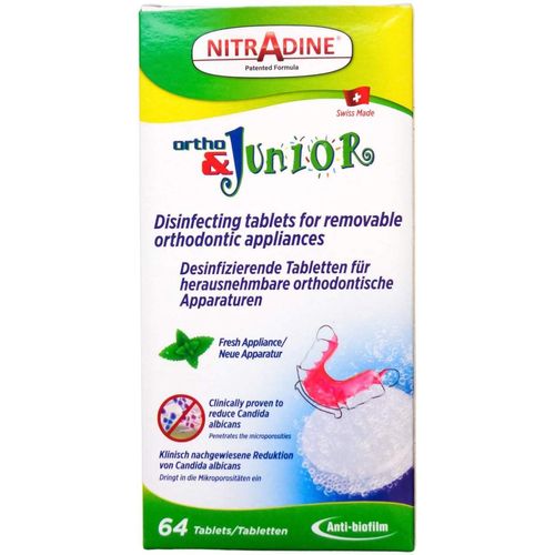 Nitradine Ortho & Junior, 64 Stk., Prodent Dentalbedarf GmbH