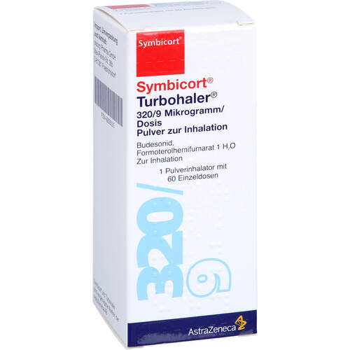 Symbicort Turbohaler 320/9ug/Dosis 60 ED, 1 Stk., Axicorp Pharma GmbH