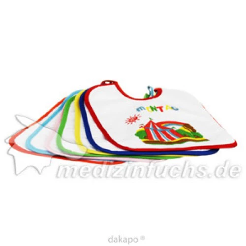 L&Auml;TZCHEN BW-Frottee m.Folie unterlegt, 7 Stk., Dr. Junghans Medical GmbH