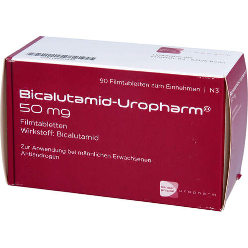 Bicalutamid-Uropharm 50mg Filmtabletten, 90 ST, Abanta Pharma GmbH