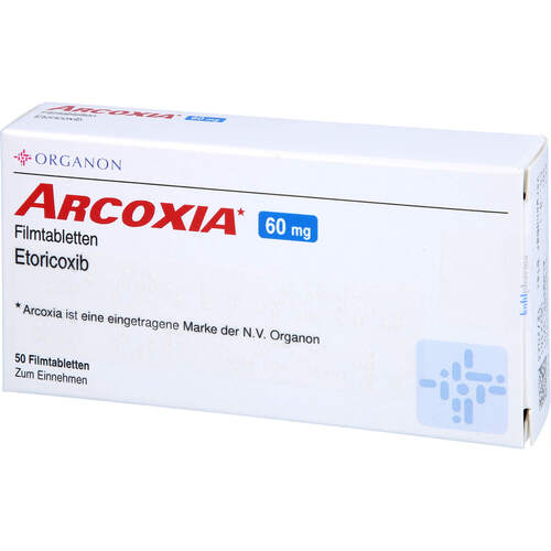 ARCOXIA 60mg, 50 ST, kohlpharma GmbH