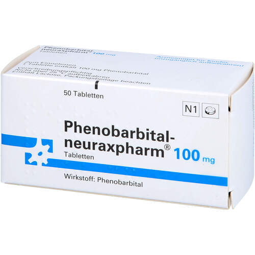 Phenobarbital-neuraxpharm 100mg, 50 Stk., neuraxpharm Arzneimittel GmbH Phenobarbital-neuraxpharm 100mg, 50 Stk., neuraxpharm Arzneimittel GmbH