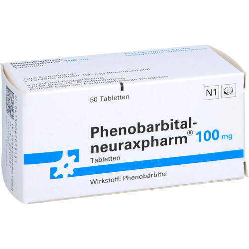 Phenobarbital-neuraxpharm 100mg, 50 Stk., neuraxpharm Arzneimittel GmbH Phenobarbital-neuraxpharm 100mg, 50 Stk., neuraxpharm Arzneimittel GmbH