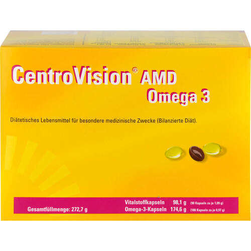 CENTROVISION AMD Omega 3 Kapseln, 270 Stk., OmniVision GmbH