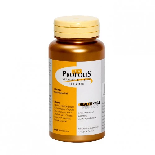 Propolis Vitamin C + Zink, 60 Stk., Health Care Products Vertriebs GmbH