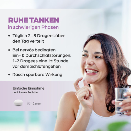 Dr. B&ouml;hm Passionsblume 425mg Dragees, 60 Stk., Apomedica Pharmazeutische Produkte GmbH