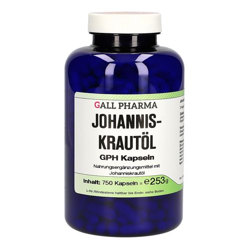 Johanniskrautöl Kapseln, 750 Stk., Hecht-Pharma GmbH Johanniskrautöl Kapseln, 750 Stk., Hecht-Pharma GmbH