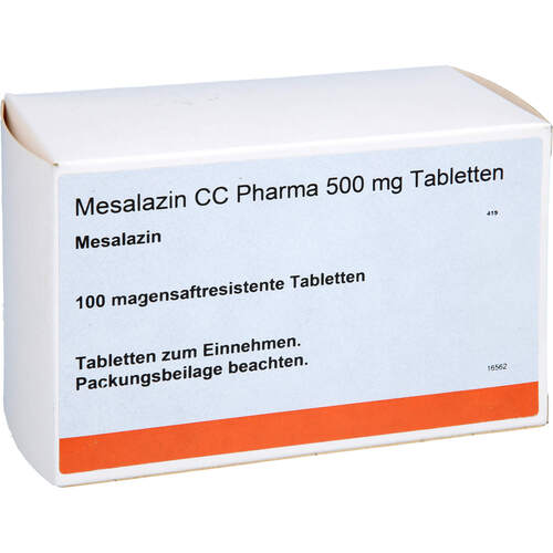 Mesalazin CC Pharma 500mg Tabletten, 100 Stk., CC Pharma GmbH