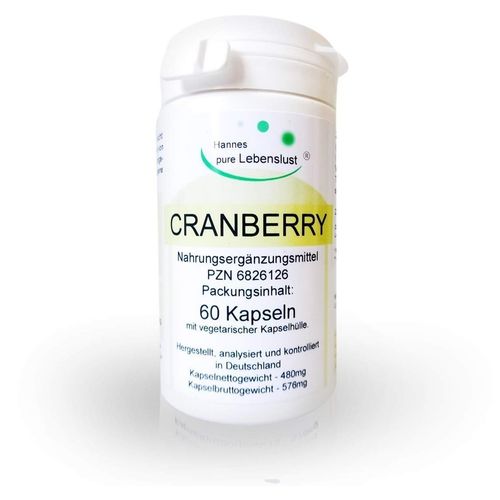 Cranberry, 60 Stk., G & M Naturwaren Import GmbH & Co. KG