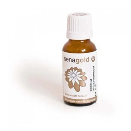 Biochemie Senagold Nr. 3 Ferrum phosphoricum D 12, 20 g, Senagold Naturheilmittel GmbH