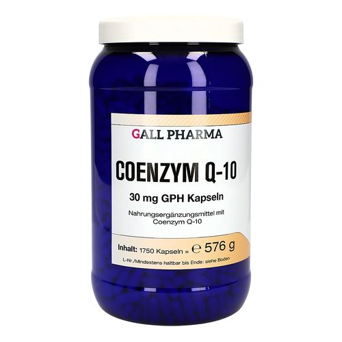 Coenzym Q-10 30mg GPH Kapseln, 1750 Stk., Hecht-Pharma GmbH