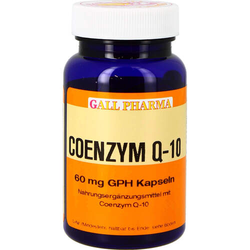Coenzym Q-10 60mg GPH Kapseln, 180 Stk., Hecht-Pharma GmbH