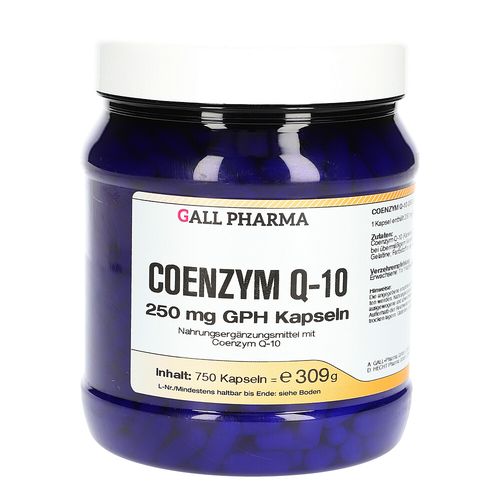 Coenzym Q-10 250mg GPH Kapseln, 750 Stk., Hecht-Pharma GmbH