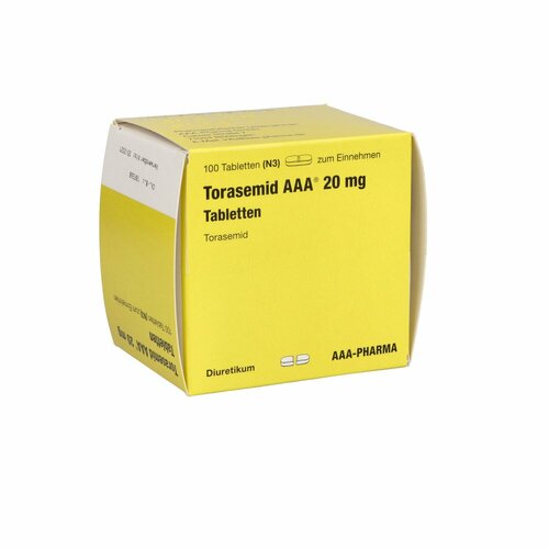 Torasemid AAA 20mg, 100 Stk., Aaa - Pharma GmbH