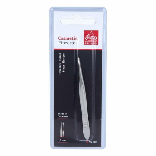 Erbe-Pinzette spitz 8cm Blister, 1 Stk., Becker Manicure GmbH & Co. KG