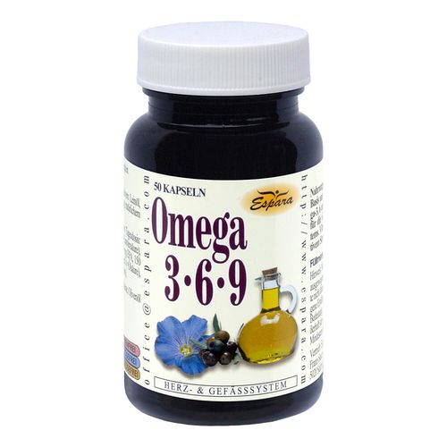 OMEGA 3-9 Kapseln, 50 Stk., Espara GmbH OMEGA 3-9 Kapseln, 50 Stk., Espara GmbH