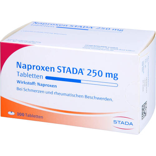 Naproxen STADA 250mg Tabletten, 100 Stk., STADAPHARM GmbH