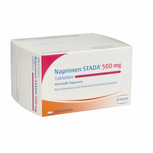 Naproxen STADA 500mg Tabletten, 100 Stk., STADAPHARM GmbH