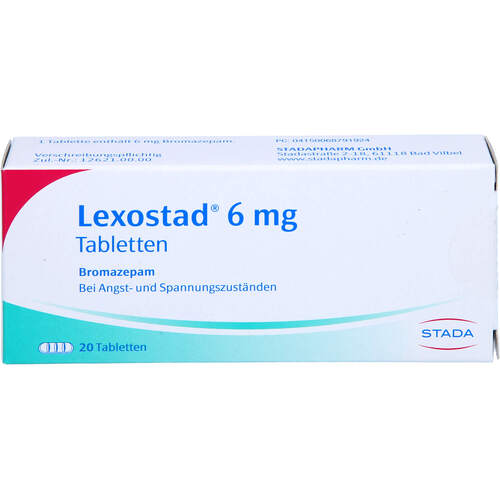Lexostad 6mg Tabletten, 20 Stk., STADAPHARM GmbH