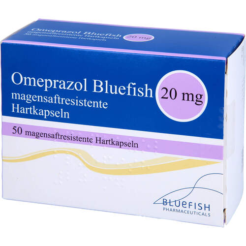 Omeprazol Bluefish 20mg, 50 Stk., Bluefish Pharma GmbH