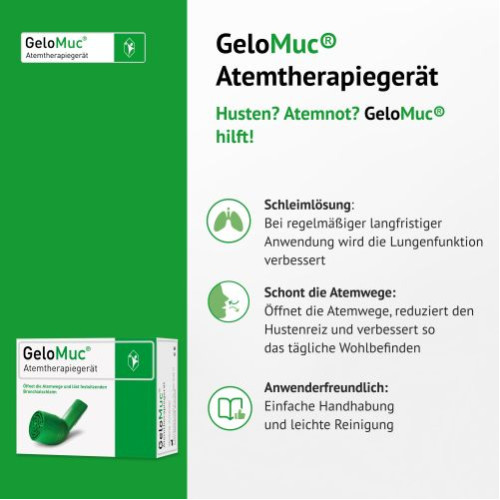 GeloMuc Atemtherapieger&auml;t, 1 Stk., G. Pohl-Boskamp GmbH & Co. KG