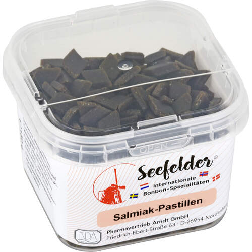 SEEFELDER Salmiak Pastillen KDA Dose, 150 g, KDA Pharmavertrieb Arndt GmbH