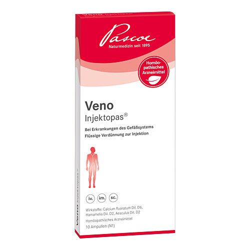VENO-INJEKTOPAS Ampullen, 10x2 ml, PASCOE pharmazeutische Pr&auml;parate GmbH