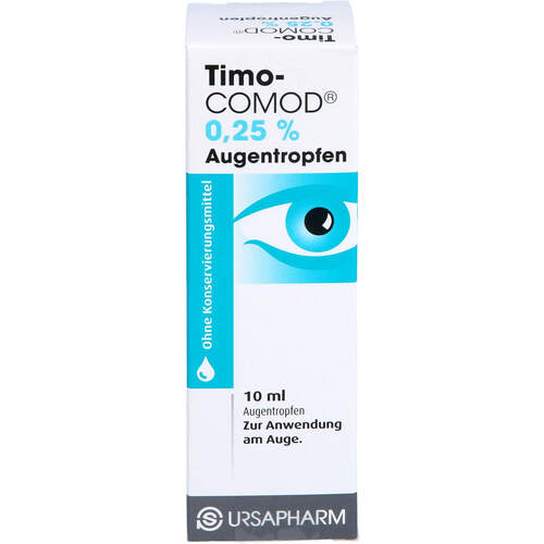 TIMO COMOD 0.25%, 10 ml, Ursapharm Arzneimittel GmbH