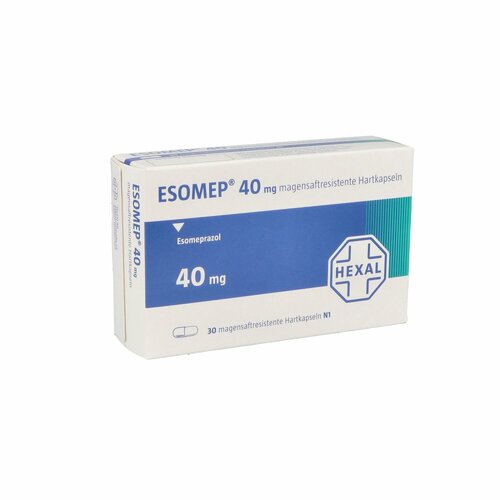 Esomep 40mg magensaftresistente Hartkapseln, 30 Stk., HEXAL AG