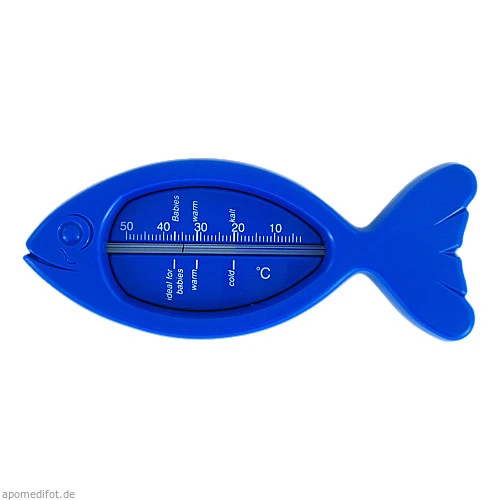 Badethermometer Fisch blau, 1 Stk., Careliv Produkte Ohg