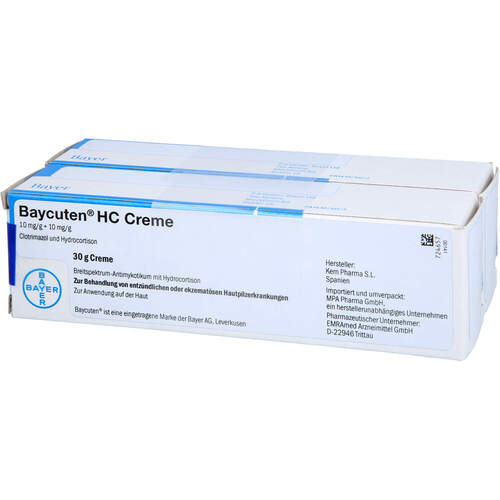 BAYCUTEN HC CREME, 60 g, Emra-Med Arzneimittel GmbH