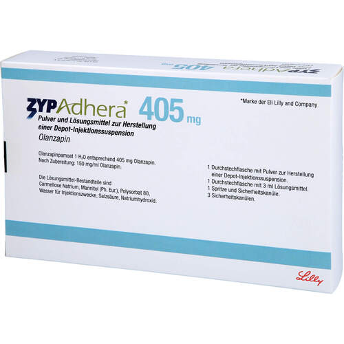 ZYPADHERA 405mg Plv.+Lsg.z.Her.e.Depot Inj.Susp., 1 P, Emra-Med Arzneimittel GmbH