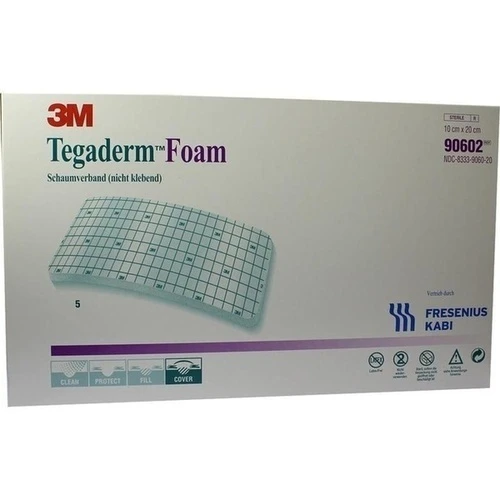 Tegaderm Foam FK 10x20cm, 5 Stk., Fresenius Kabi Deutschland GmbH