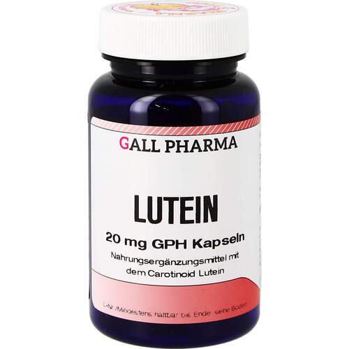 Lutein 20mg GPH Kapseln, 1750 Stk., Hecht-Pharma GmbH