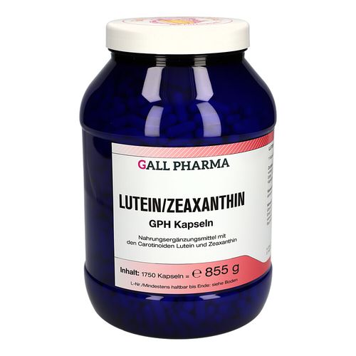 Lutein/Zeaxanthin GPH Kapseln, 1750 Stk., Hecht-Pharma GmbH