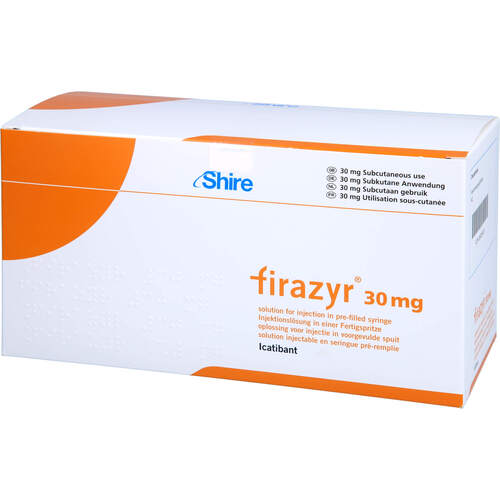 Firazyr 30mg Fertigspritze, 3 Stk., Takeda GmbH