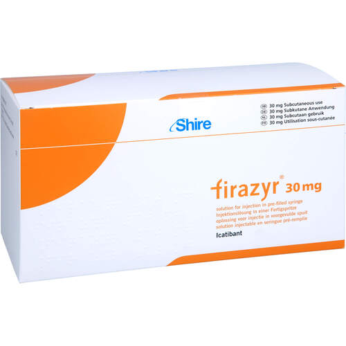 Firazyr 30mg Fertigspritze, 3 Stk., Takeda GmbH