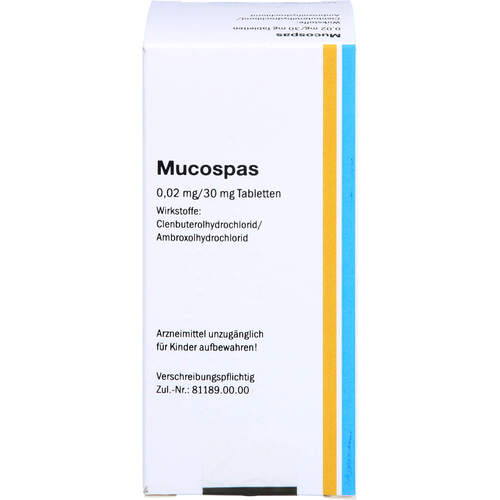 Mucospas Tabletten, 100 Stk., Emra-Med Arzneimittel GmbH