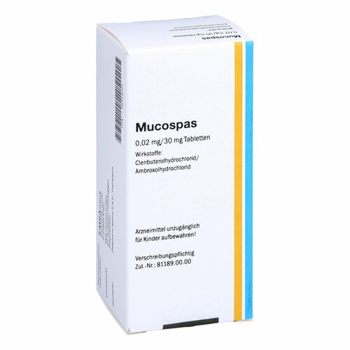 Mucospas Tabletten, 100 Stk., Emra-Med Arzneimittel GmbH