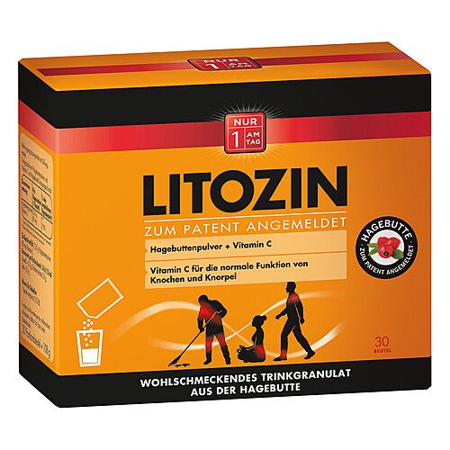 LITOZIN Hagebuttenpulver mit Trinkgranulat, 30 Stk., Queisser Pharma GmbH & Co. KG