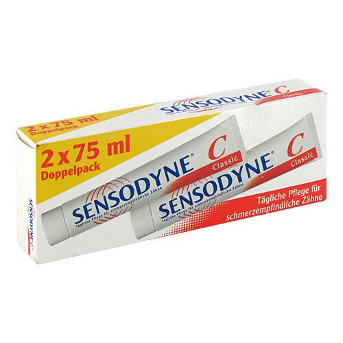 SENSODYNE C Classic Zahncreme Doppelpack, 2x75 ml, GlaxoSmithKline Consumer Healthcare