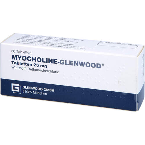 MYOCHOLINE GLENWOOD 25MG, 50 ST, Glenwood GmbH