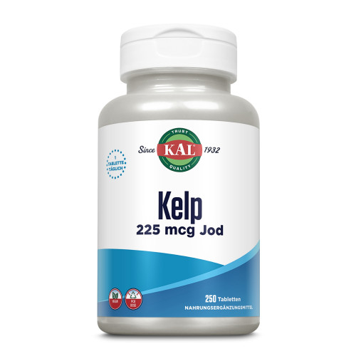Klep 225 mcg Jod KAL, 250 Stk., Supplementa GmbH