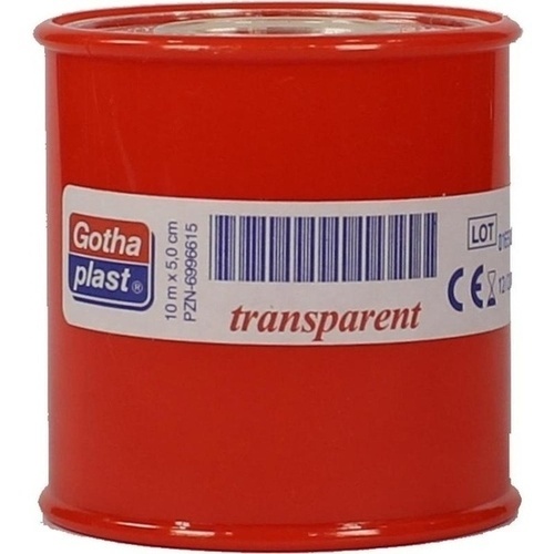 Gotha Flex Heftpfl transp. 5cmx10m, 1 Stk., Gothaplast GmbH