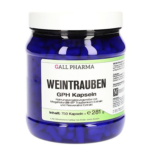 Weintrauben GPH Kapseln, 750 Stk., Hecht-Pharma GmbH