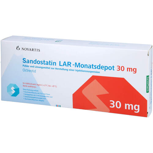 Sandostatin LAR Monatsdepot 30mg, 1 ST, Eurimpharm Arzneimittel GmbH