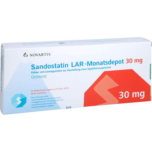 Sandostatin LAR Monatsdepot 30mg, 1 ST, Eurimpharm Arzneimittel GmbH