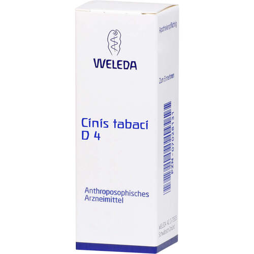 CINIS TABACI D 4 Trituration, 20 g, WELEDA AG