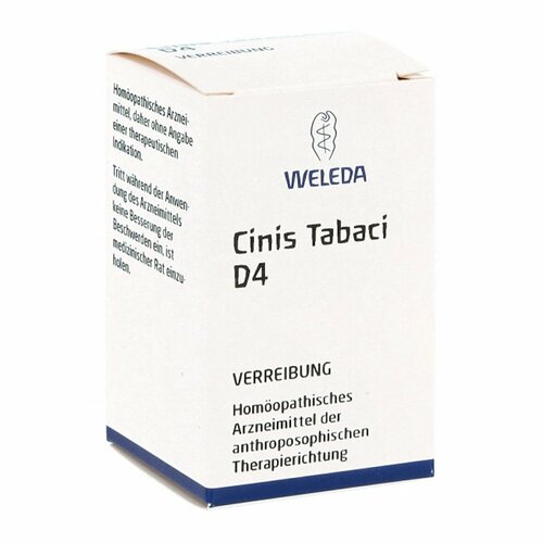 CINIS TABACI D 4 Trituration, 20 g, WELEDA AG