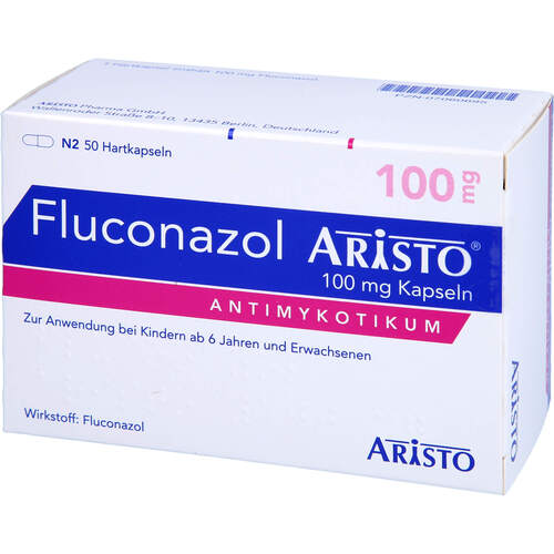 Fluconazol Aristo 100mg Kapseln, 50 Stk., Aristo Pharma GmbH